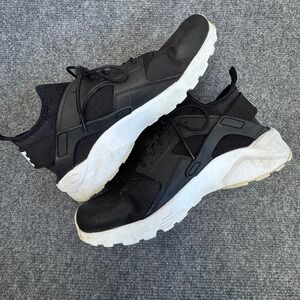 Nike Air Huarache Run Ultra Mens Black White Sneakers 819685-002